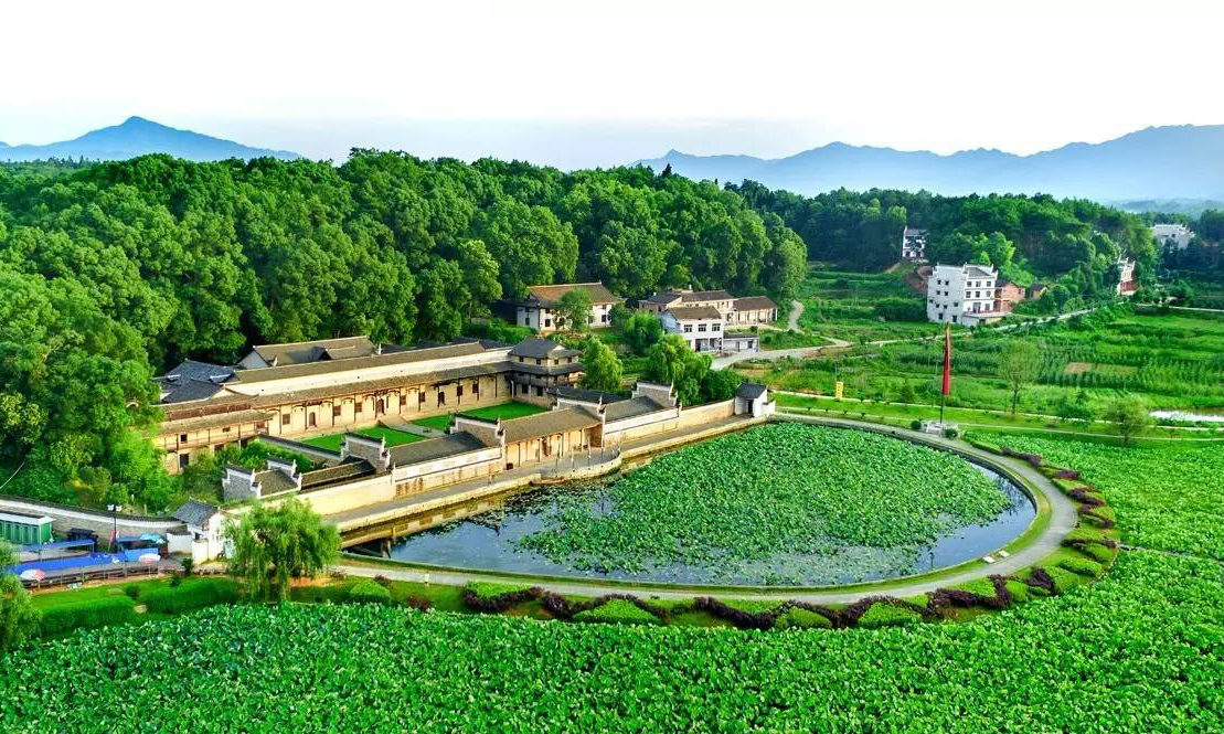 Optical flap gate-Zeng Guofan's former residence, China