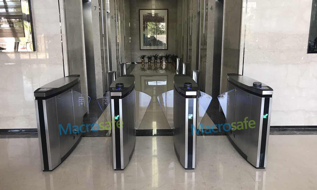 flap barrier gate india office