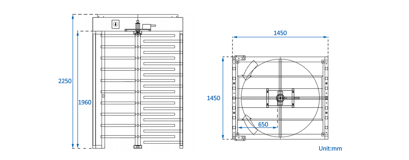 Full Height Turnstiles