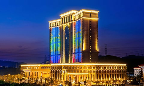 Optical Swing Turnstile-Dongguan Malachite Hotel, China