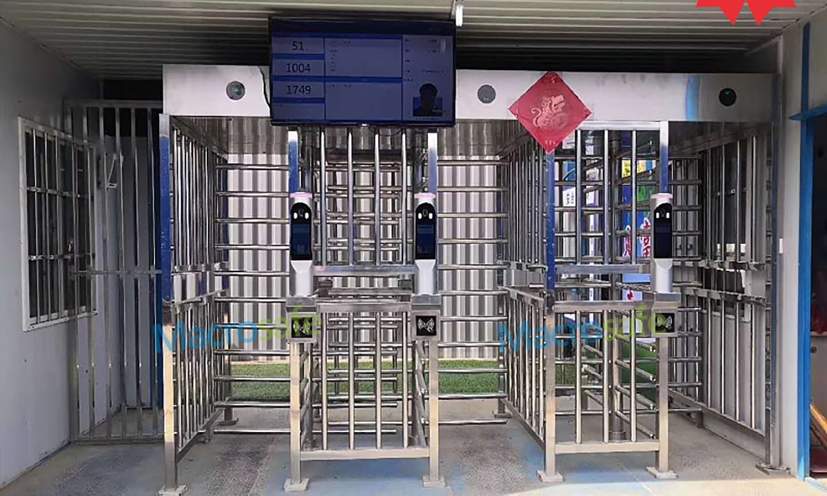 Full Height Turnstile Installation Manual