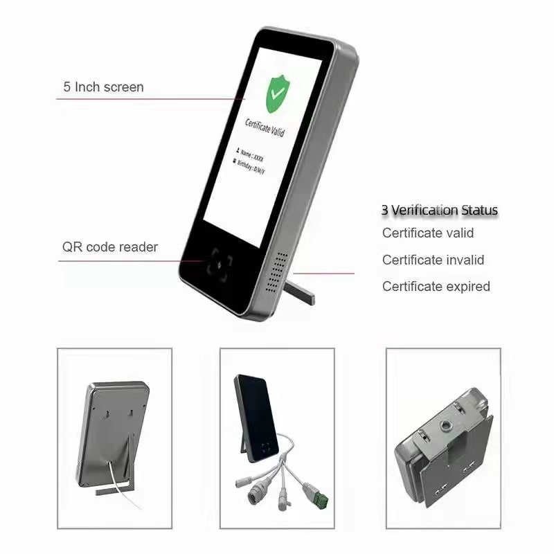 EU green pass code scanner