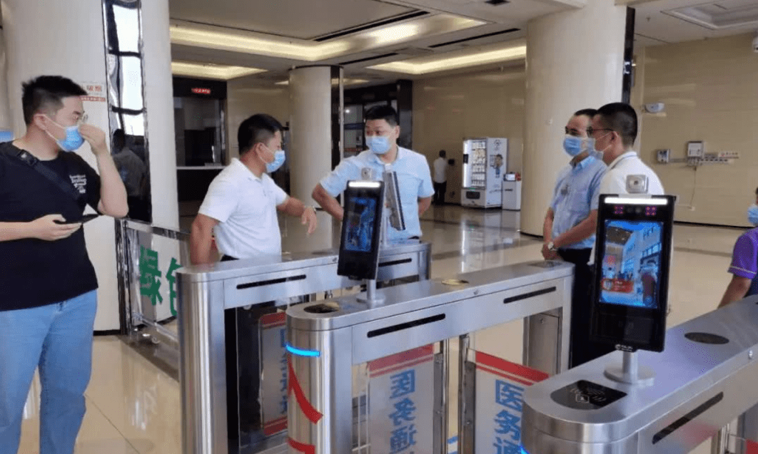 turnstile barrier gate for hosptals