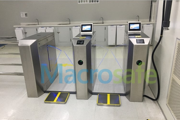 esd turnstile gate system