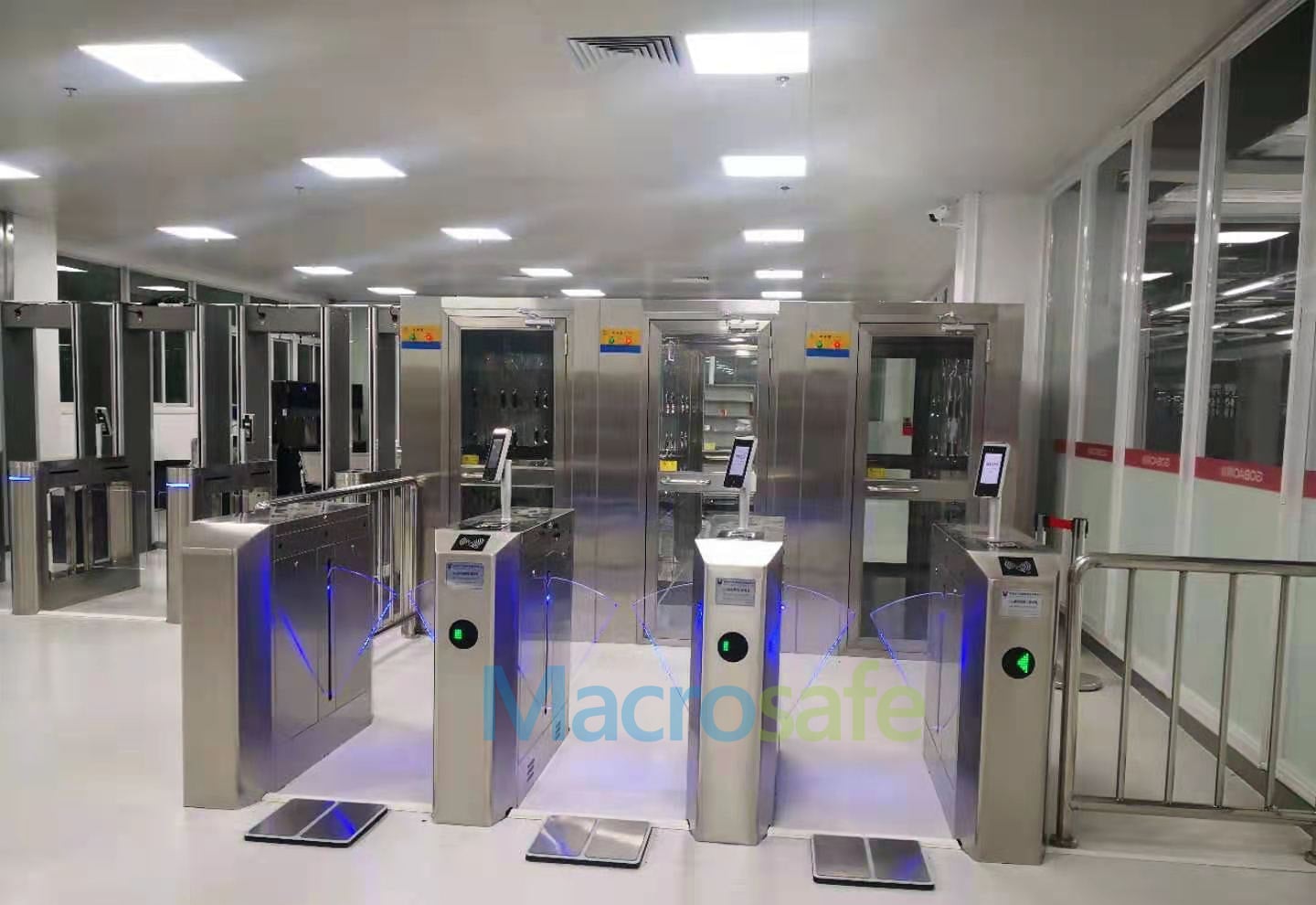 ESD turnstile gate system