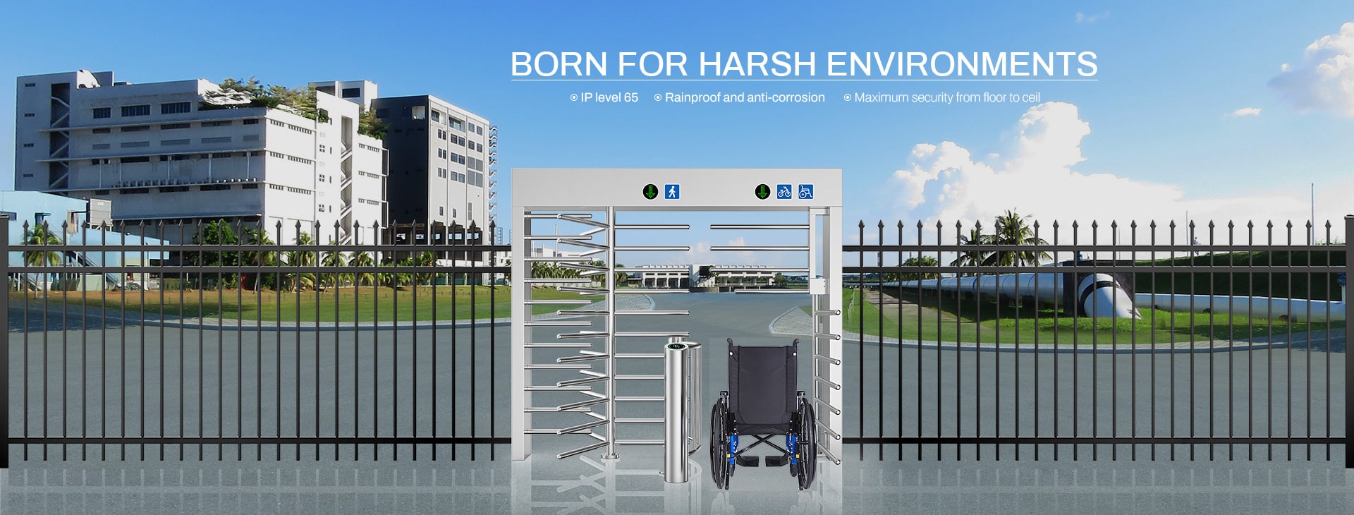 high quality full height turnstile