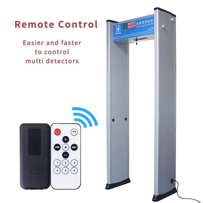 6 Zones Walk Through Metal Detector