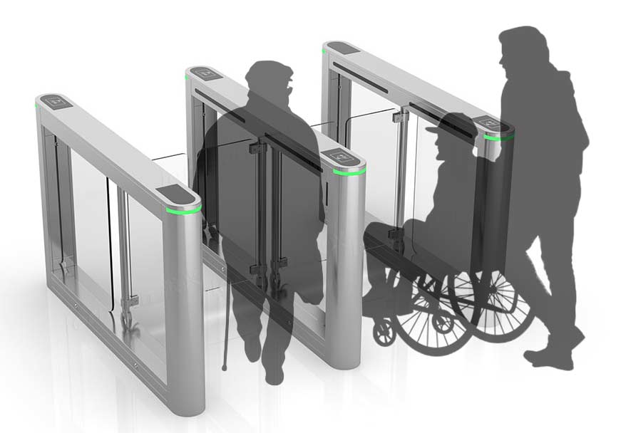 ADA compliance turnstile