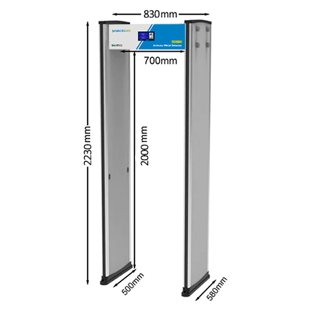 What is the measure of a metal detector?